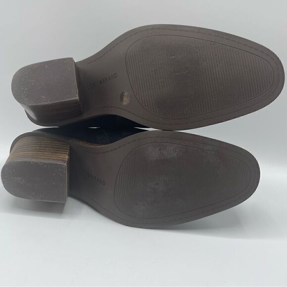 Lucky Brand Victorey suede ankle bootie in Black Deer- size 7.5 - Picture 11 of 11